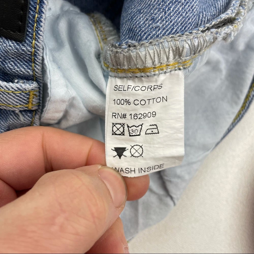 NWT BLCK DENIM High Waist wedgie fit Jeans - Picture 7 of 8